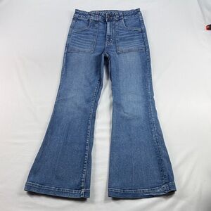 American Eagle Super Hi-Rise Flare Jeans Size 6 Excellent Condition